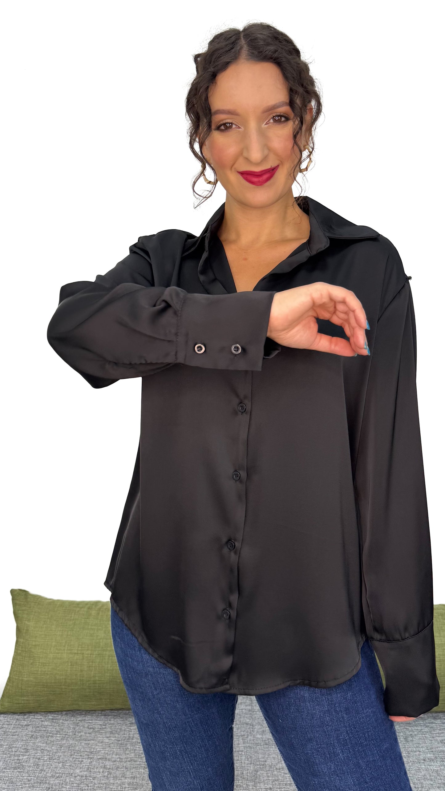 CAMICIA EFFETTO SETA