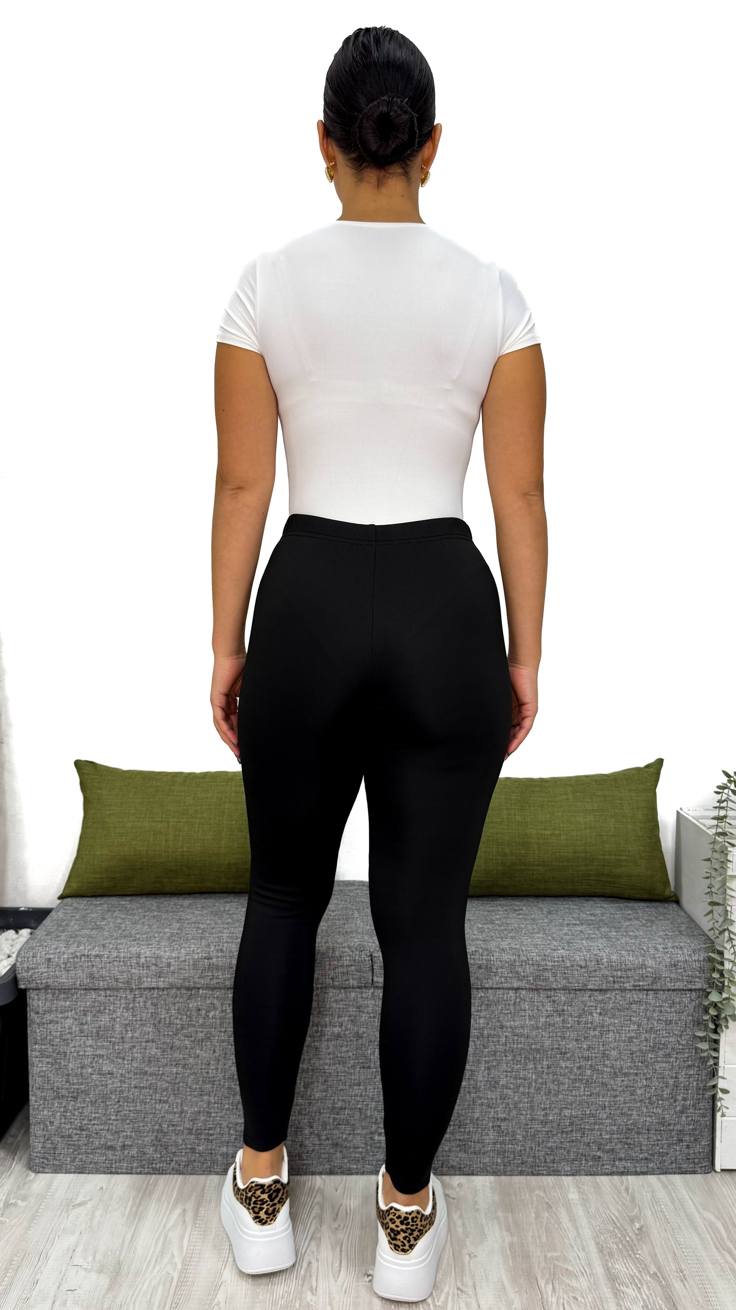 LEGGINGS CON MICROPILE ALL'INTERNO
