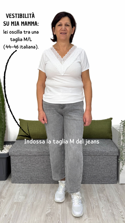 JEANS 2026 GREY MOM-FIT