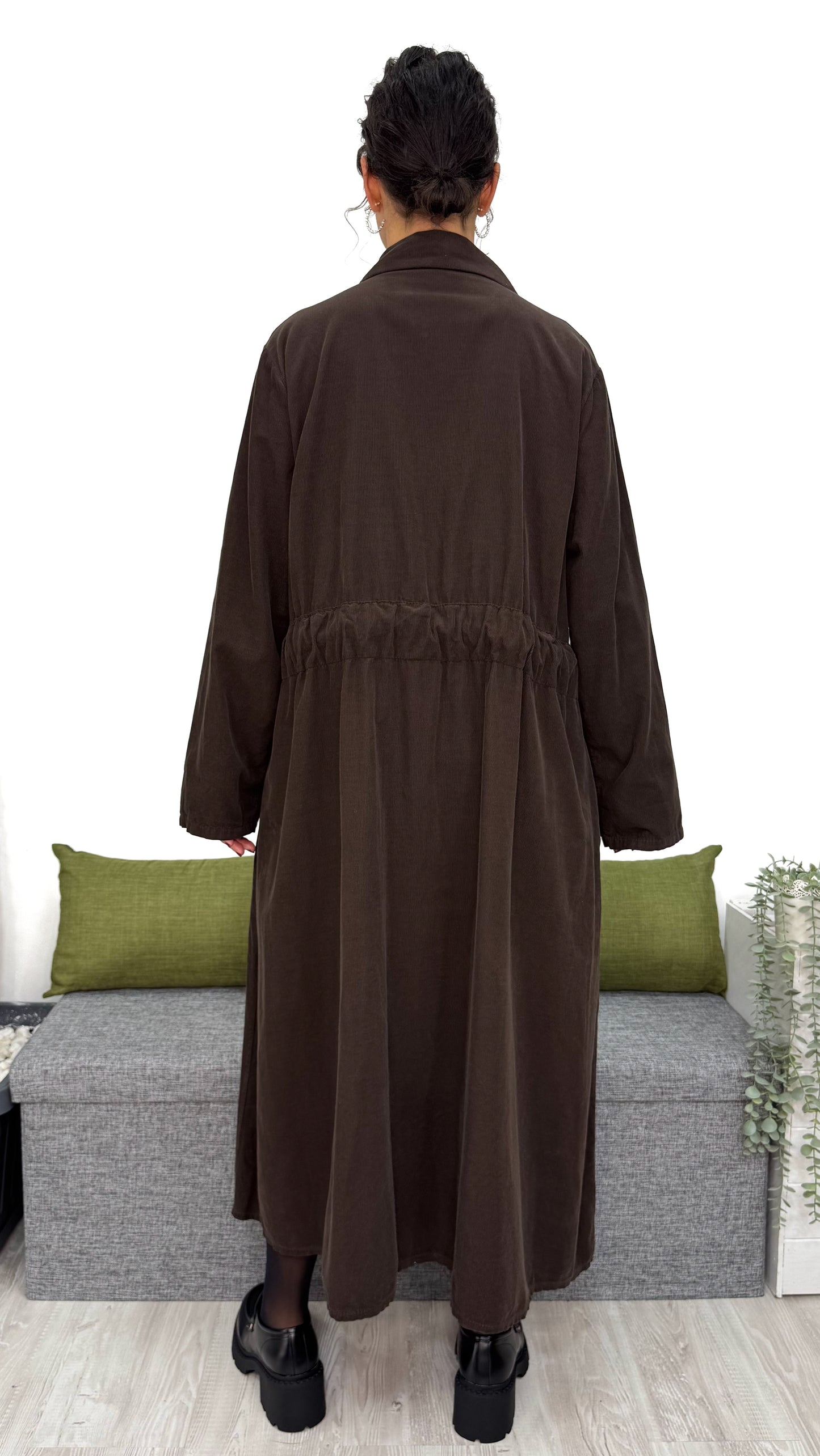 ABITO CAMICIONE IN VELLUTO