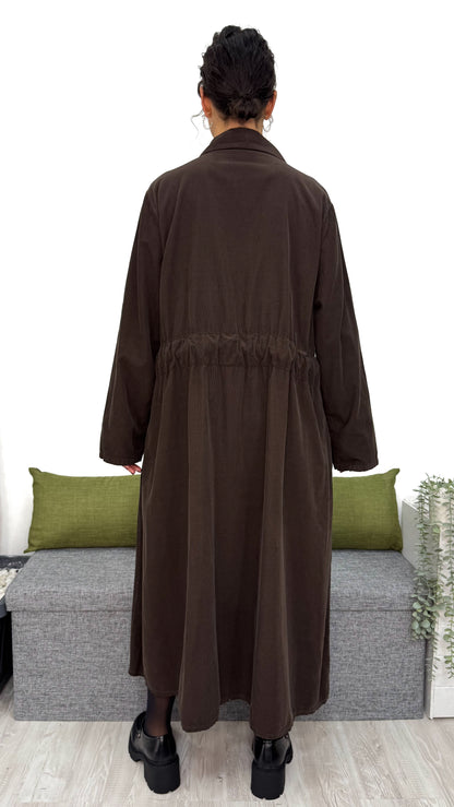 ABITO CAMICIONE IN VELLUTO