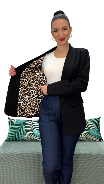 BLAZER FODERATO MACULATO