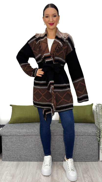 CARDIGAN TRIBALE