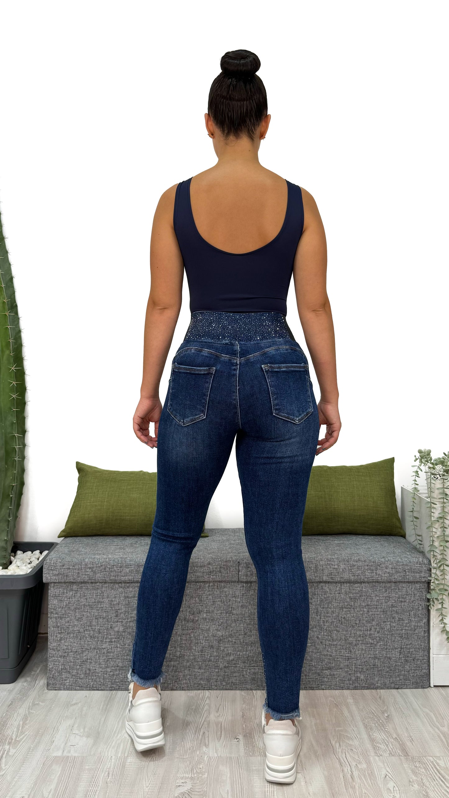 JEANS GIOIELLO FASCIA SNELLENTE E PUSH-UP