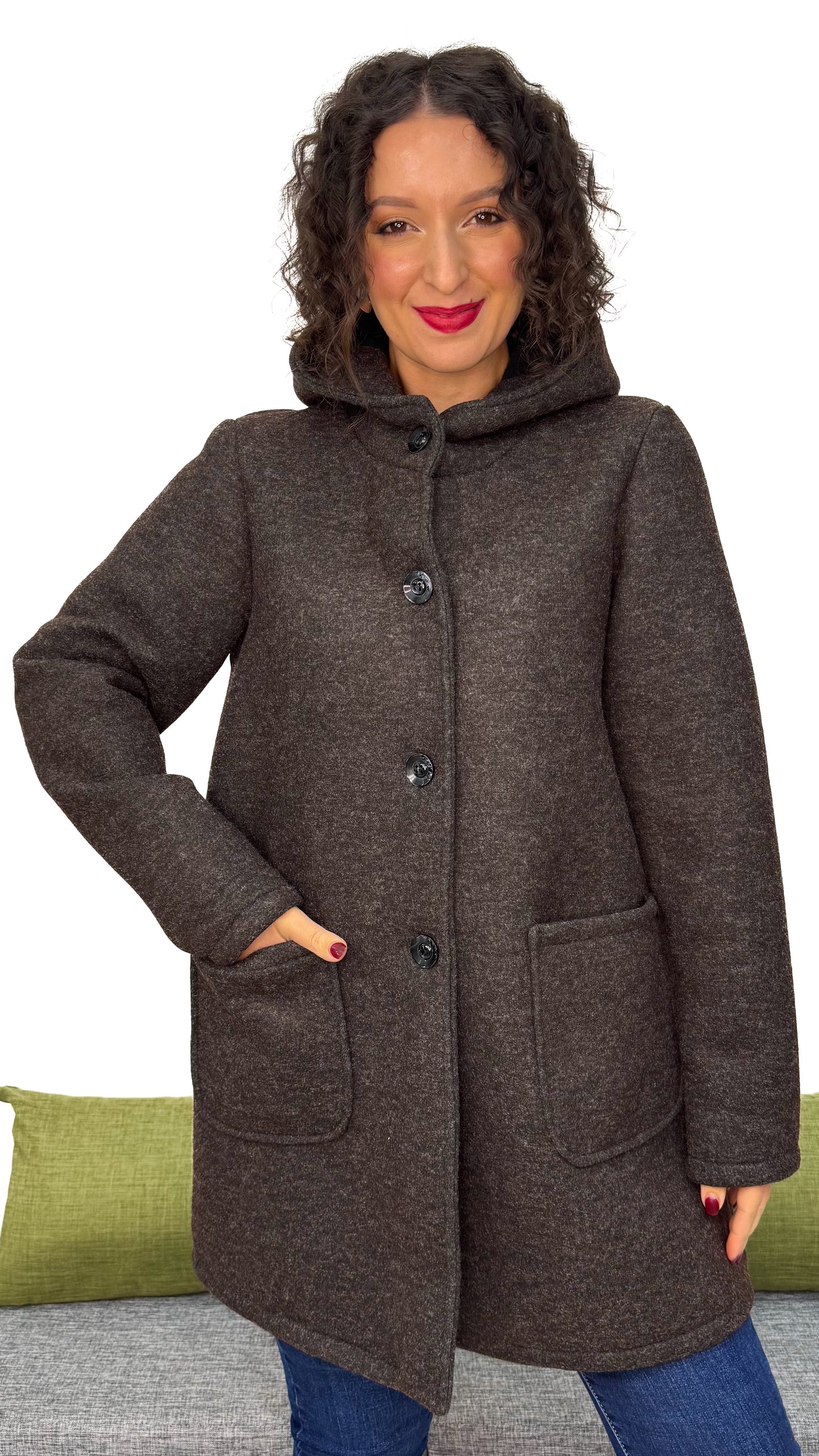 CAPPOTTO BOTTONI con micro pile