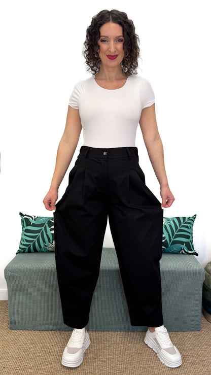 PANTALONE BALLON IN COTONE