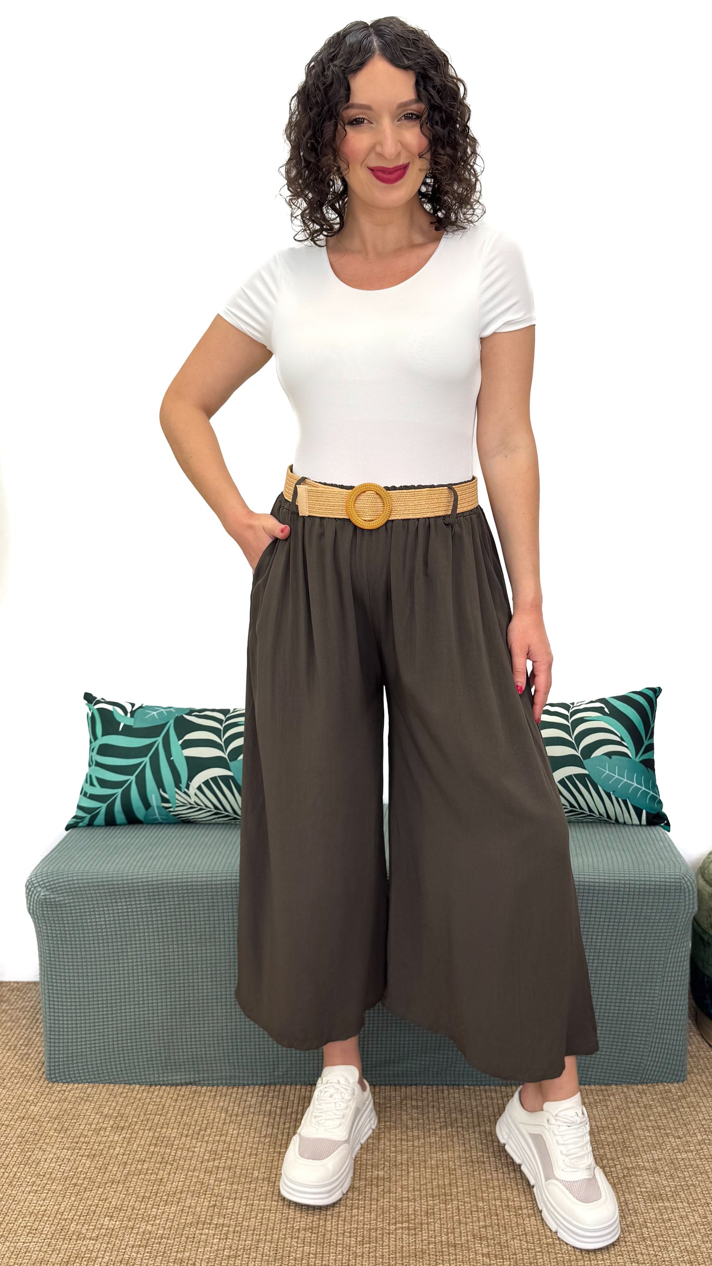 PANTALONE A 3/4 FRESCO