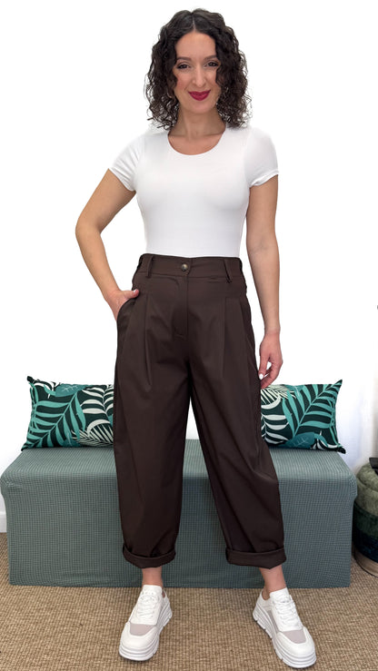 PANTALONE BALLON IN COTONE