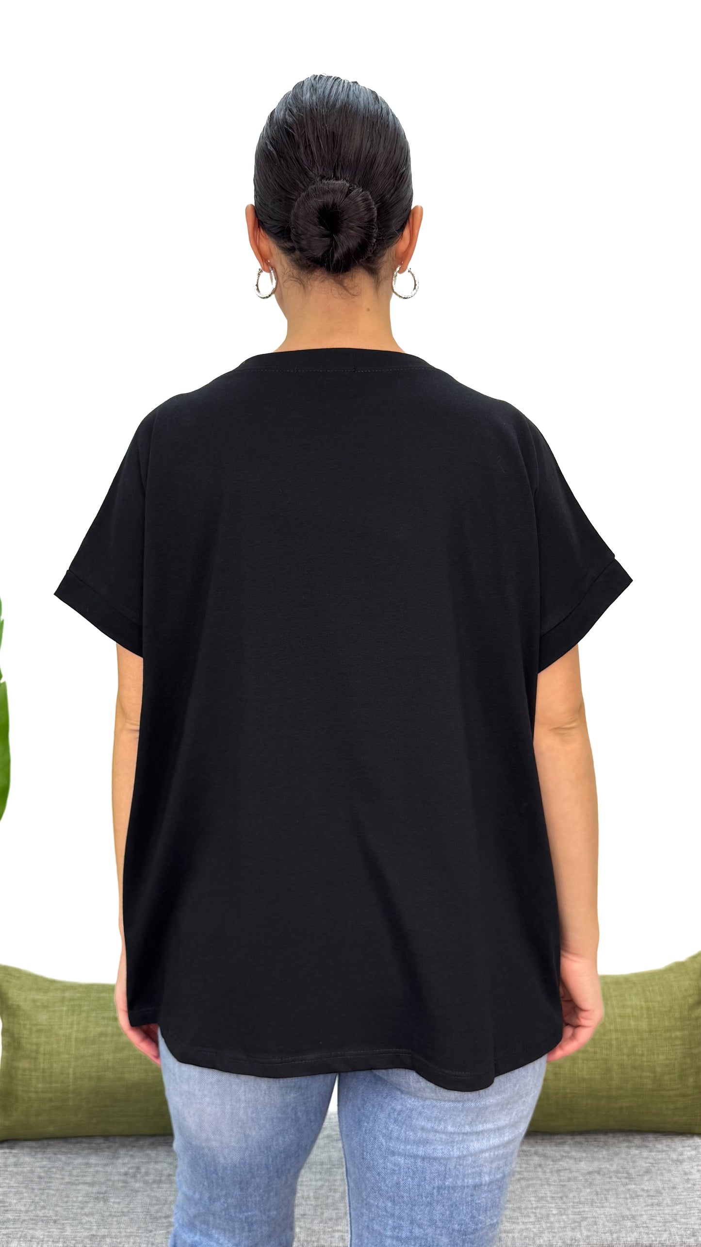 T-SHIRT TINTA UNITA LINEA MORBIDA