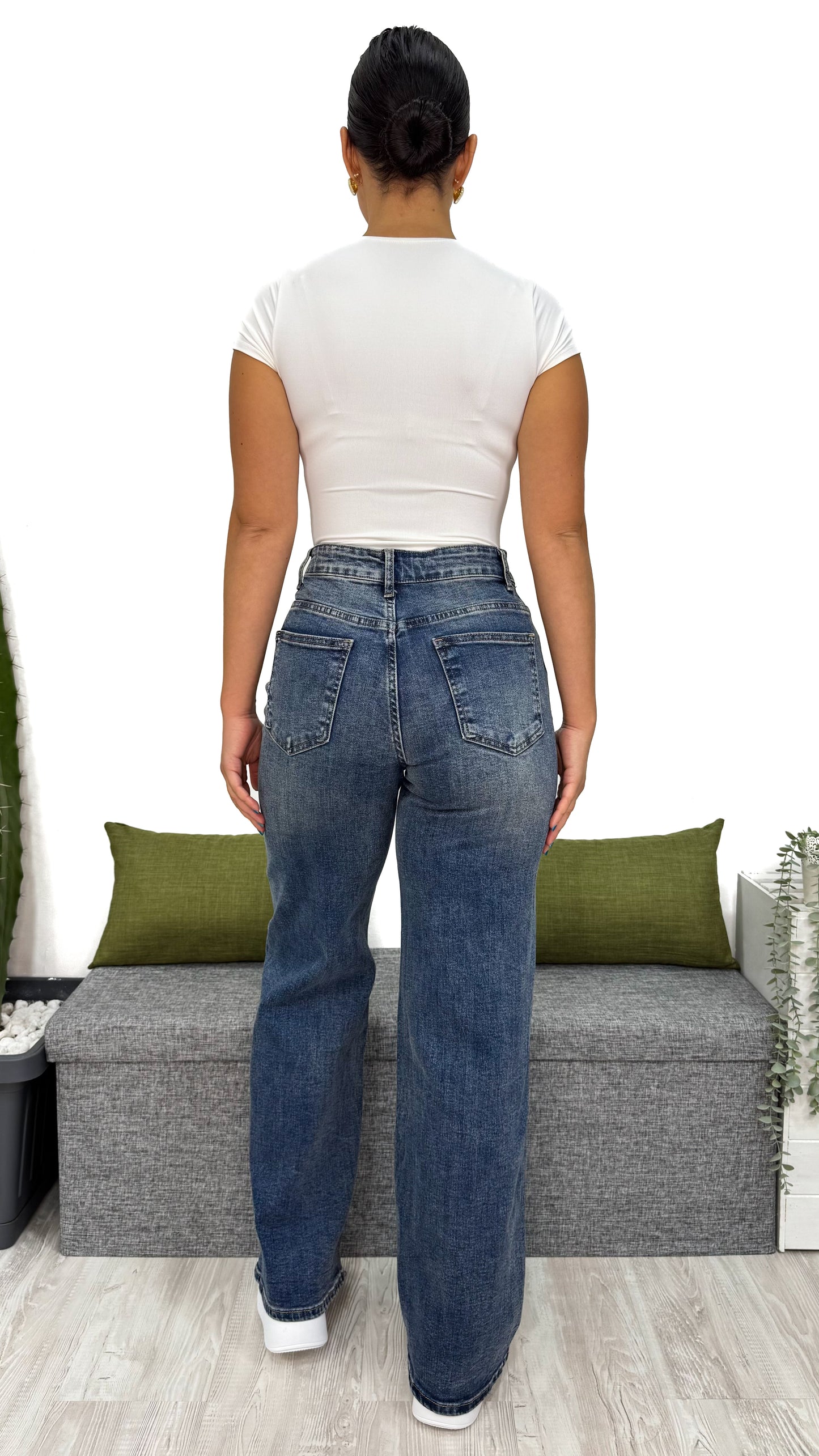 JEANS WIDE LEG GIOIELLO