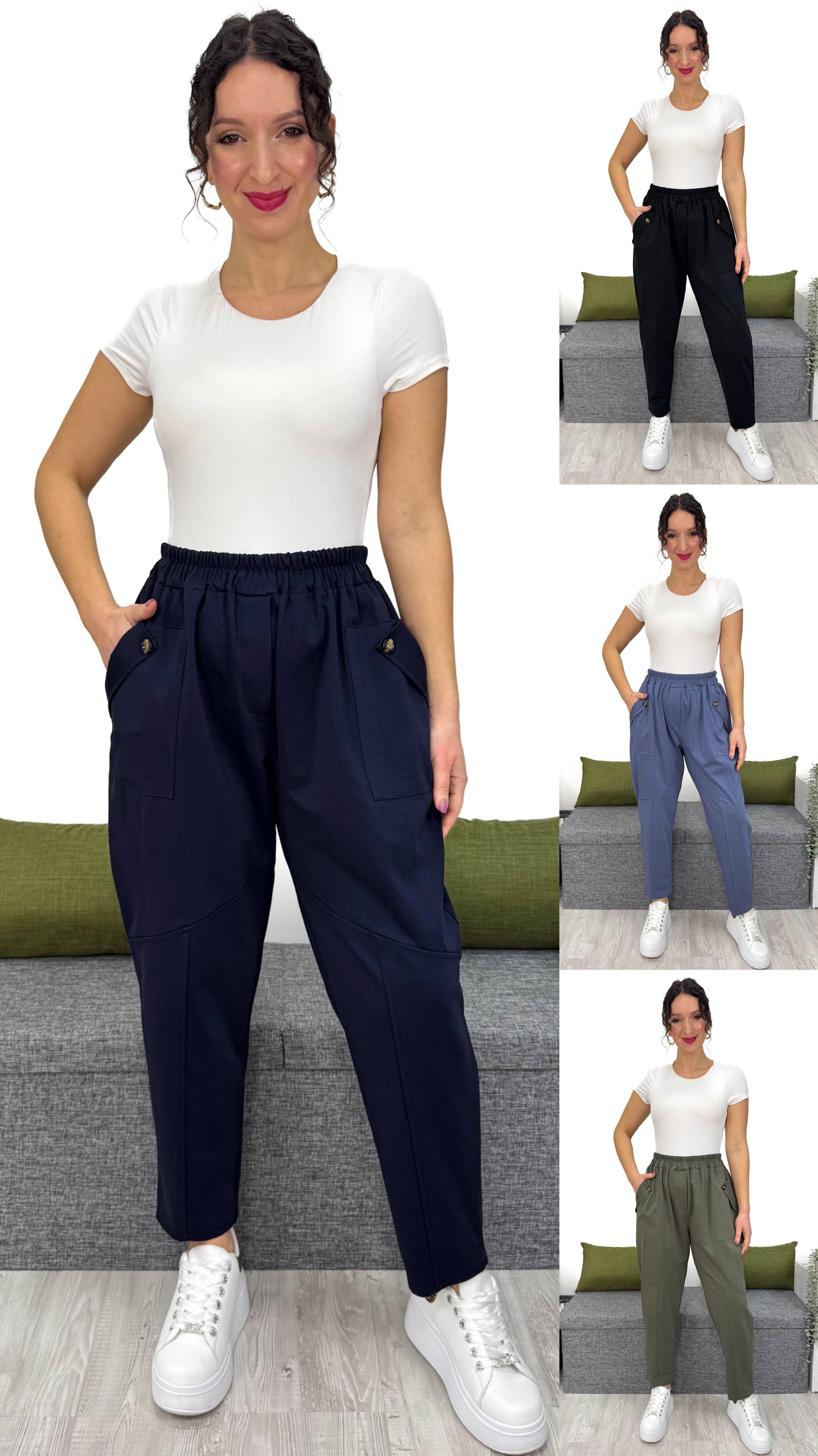 PANTALONE BALLON TASCONI