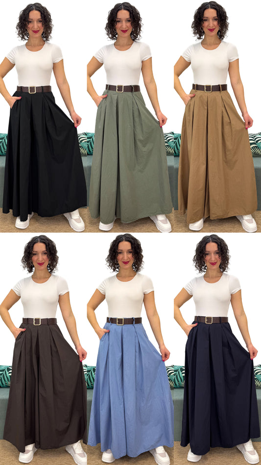 PANTAGONNA LUNGO 100% COTONE