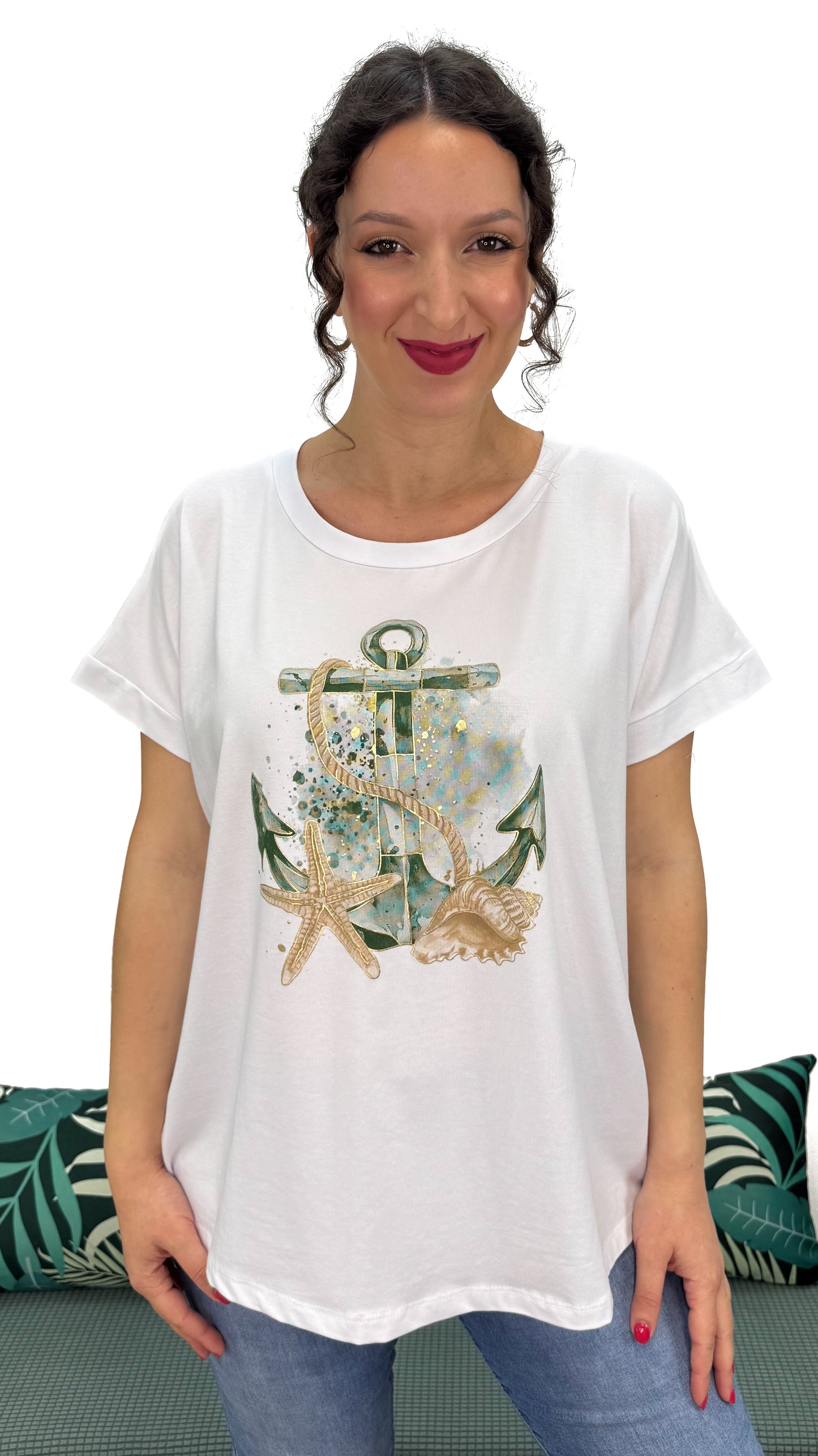 T-SHIRT ANCORA LINEA MORBIDA