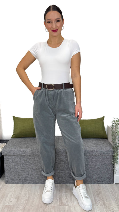 PANTALONE BALLON IN VELLUTO