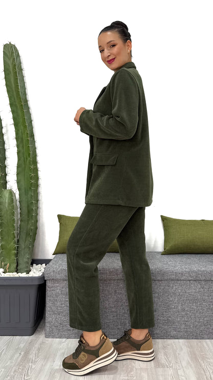 Completo in Ciniglia Verde Militare