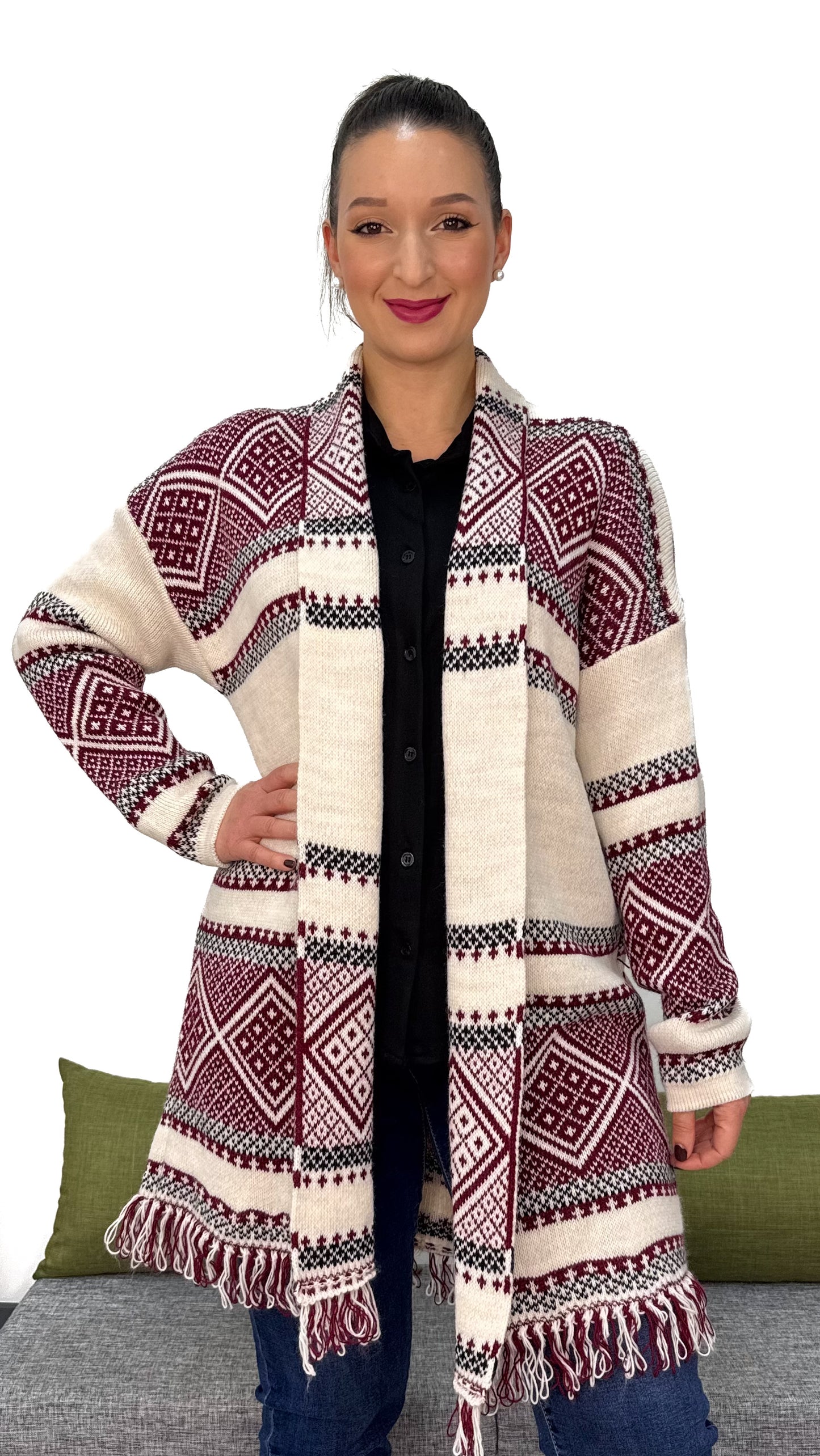 CARDIGAN TRIBALE