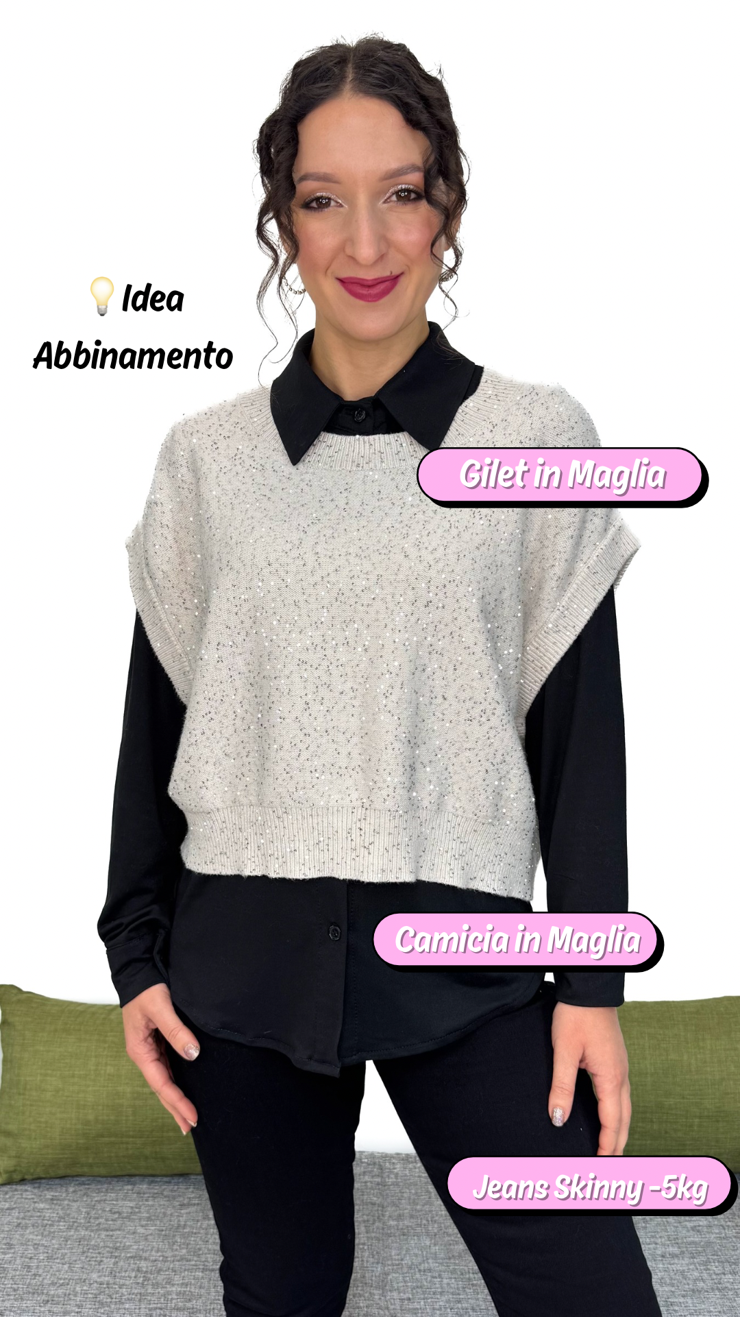 CAMICIA IN MAGLIA TINTA UNITA