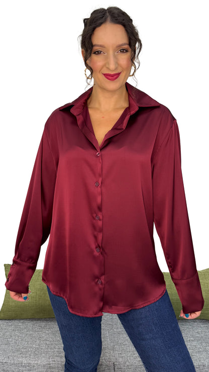 CAMICIA EFFETTO SETA