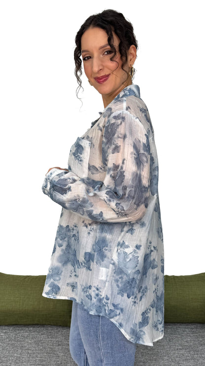 CAMICIA FIORI DI LUCE