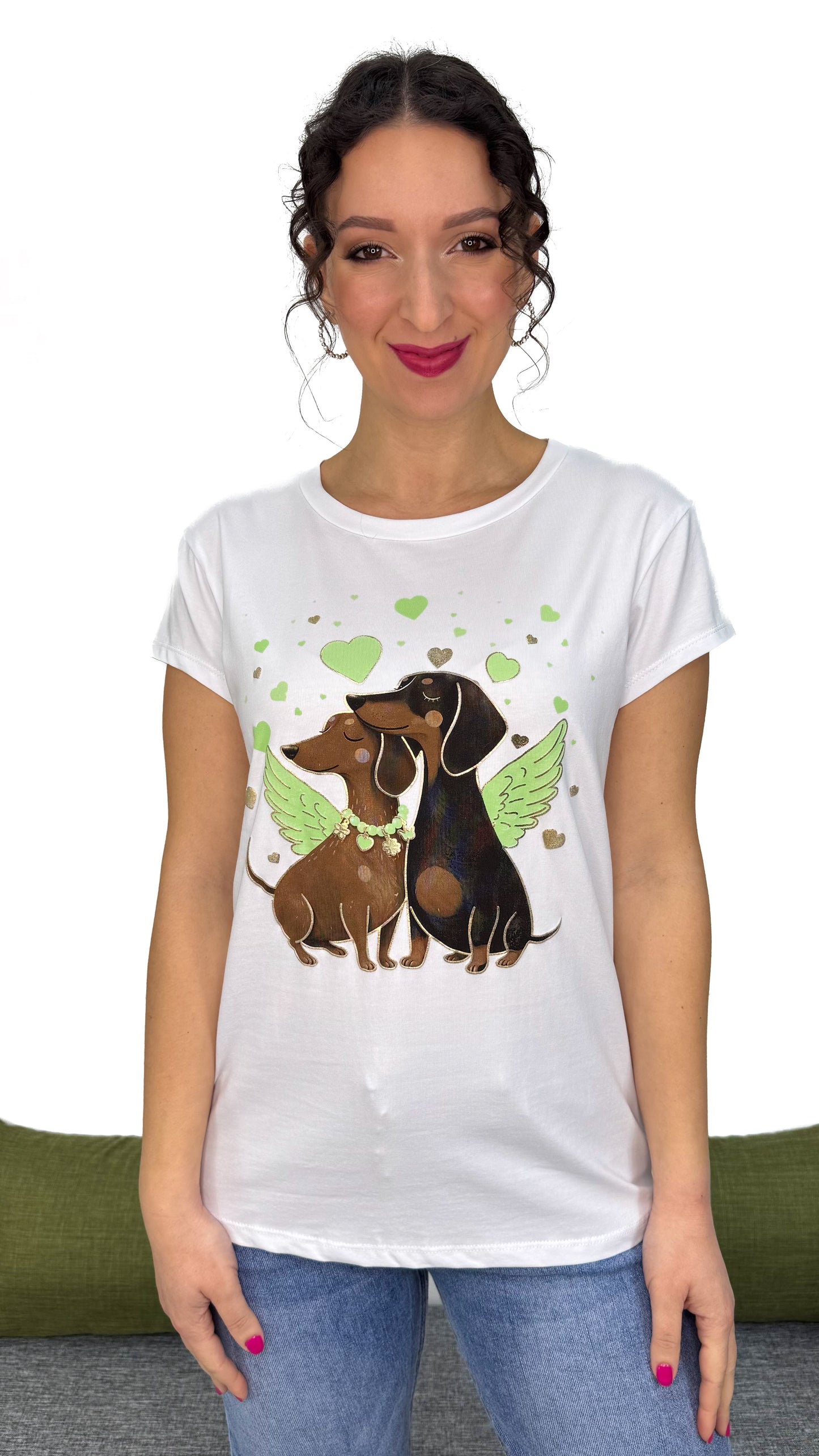 T-SHIRT BASSOTTI IN LOVE