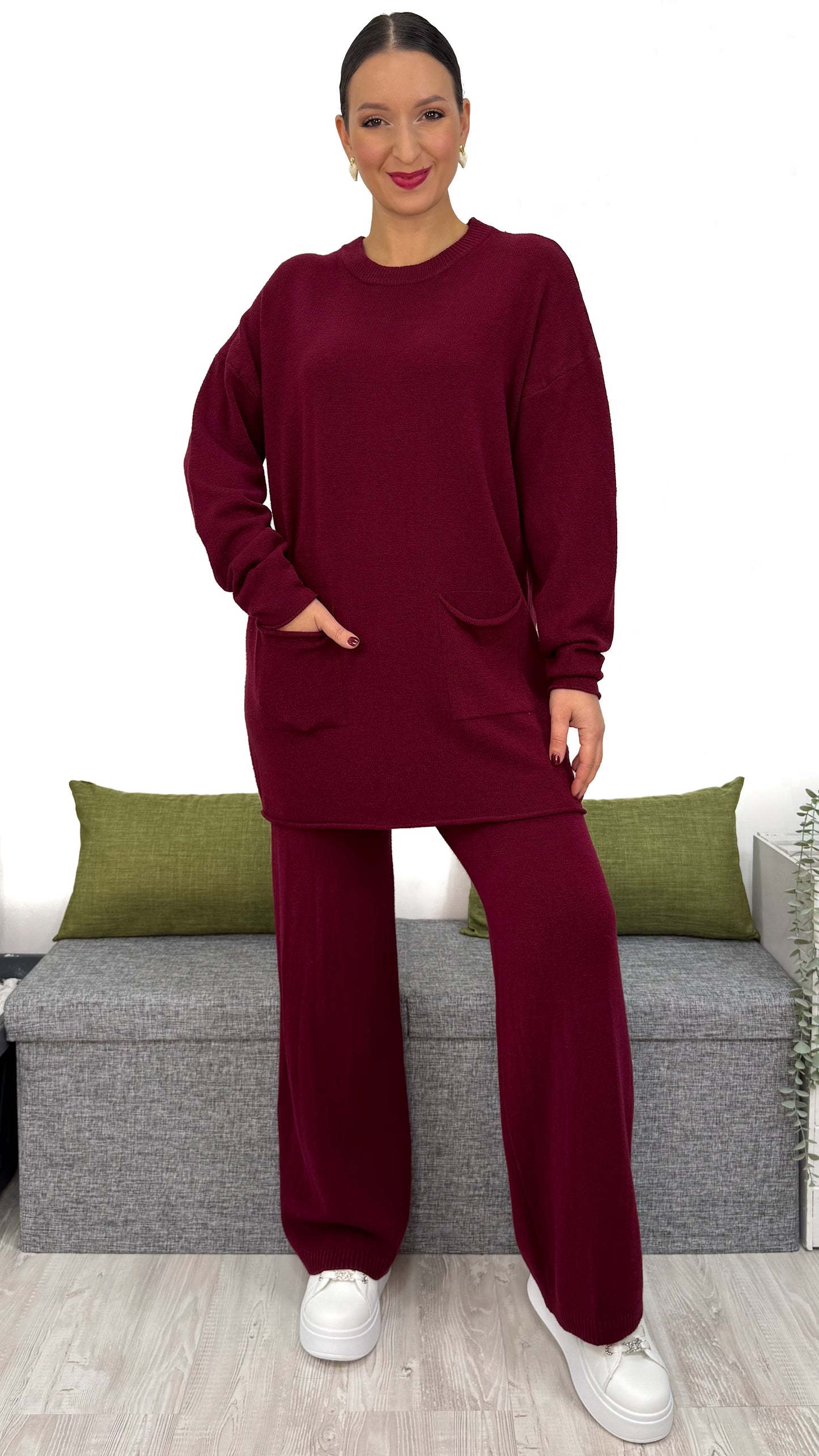 COORDINATO ABBRACCIO IN MAGLIA