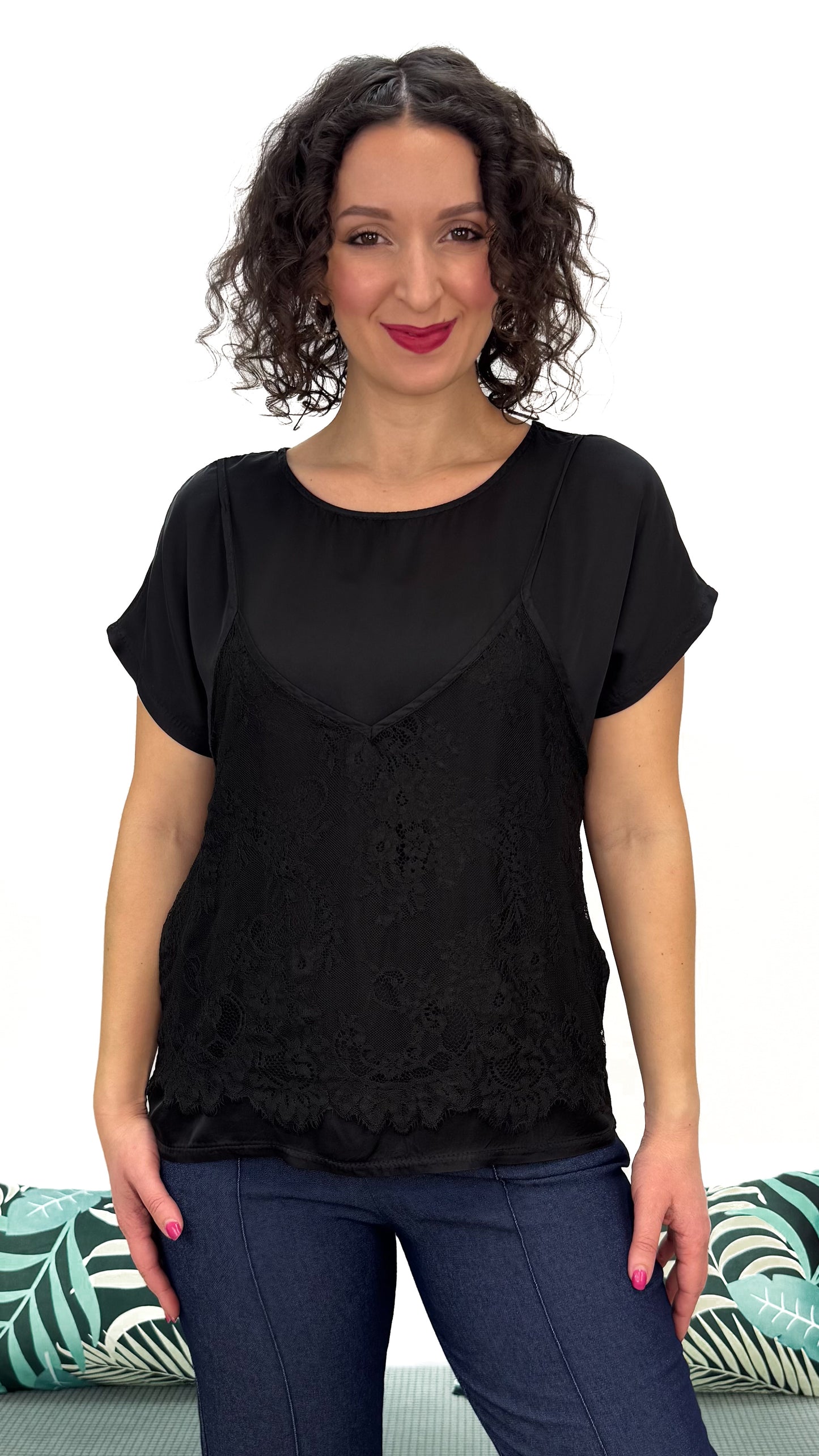 T-SHIRT DOPPIO EFFETTO