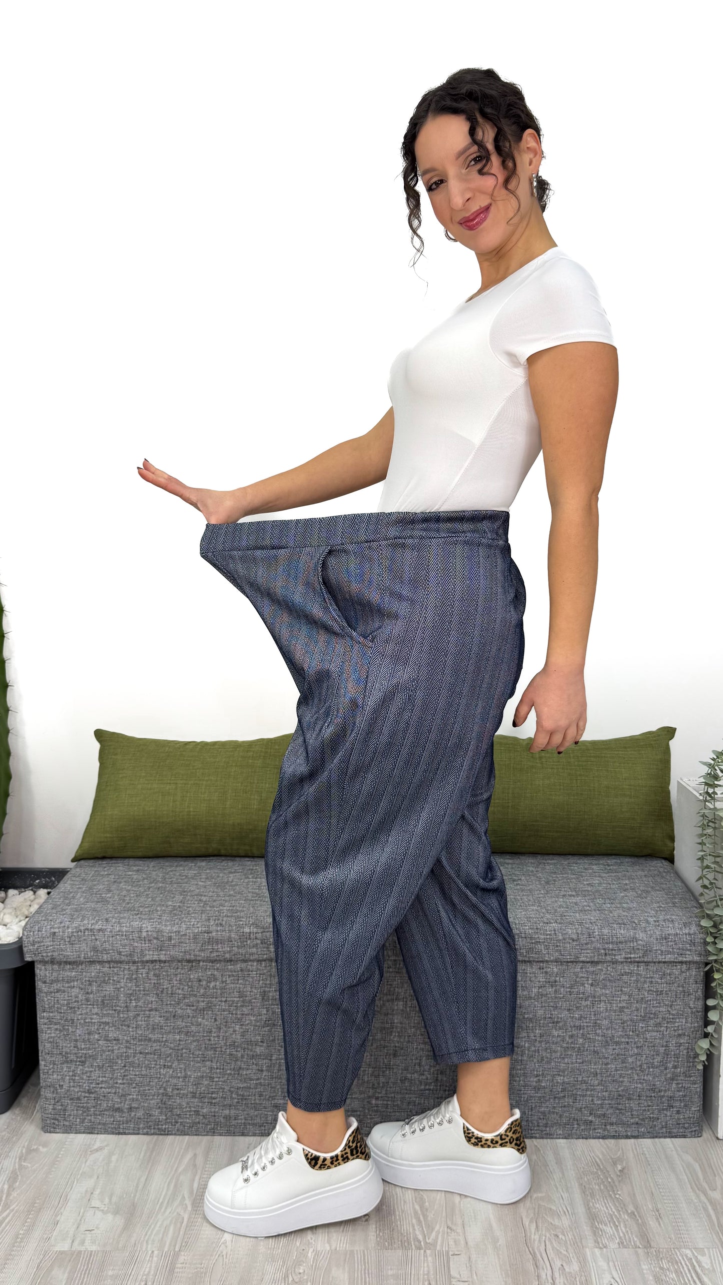 PANTALONE TWEED BALLON