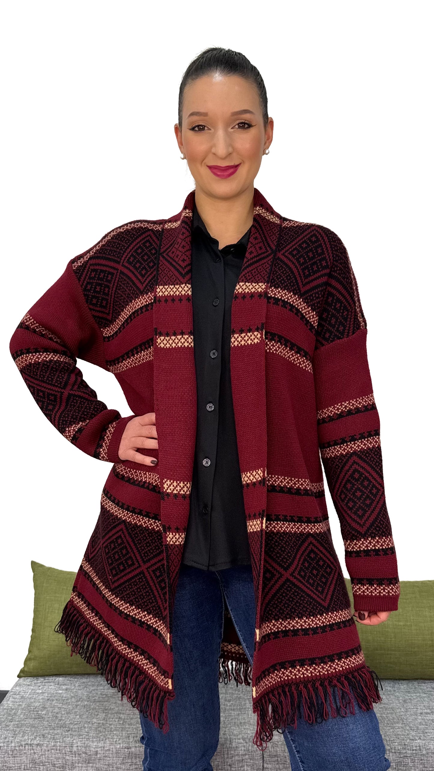 CARDIGAN TRIBALE