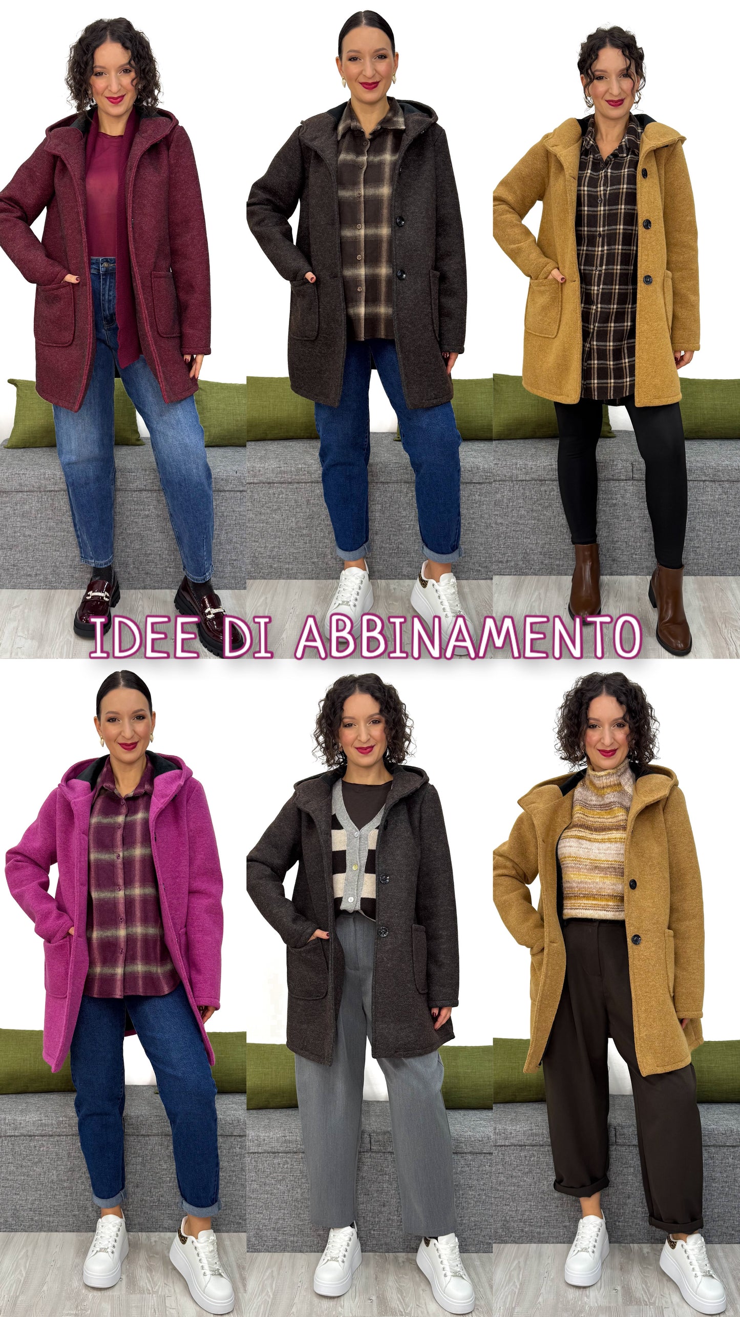 CAPPOTTO BOTTONI con micro pile