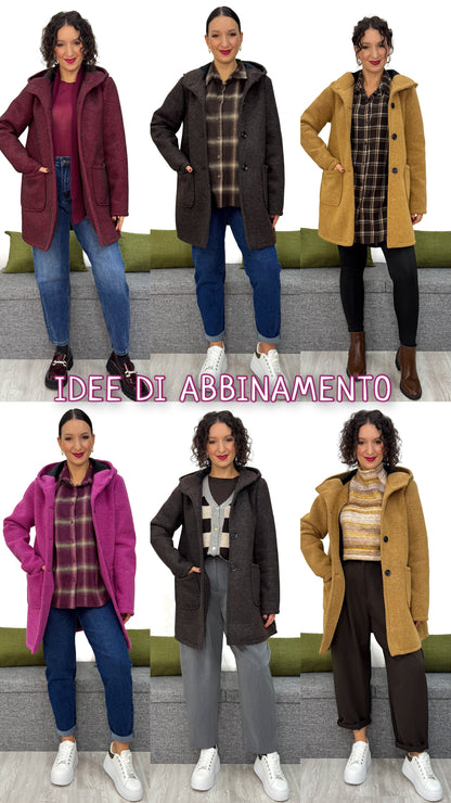 CAPPOTTO BOTTONI con micro pile