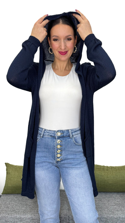 CARDIGAN IN FILO