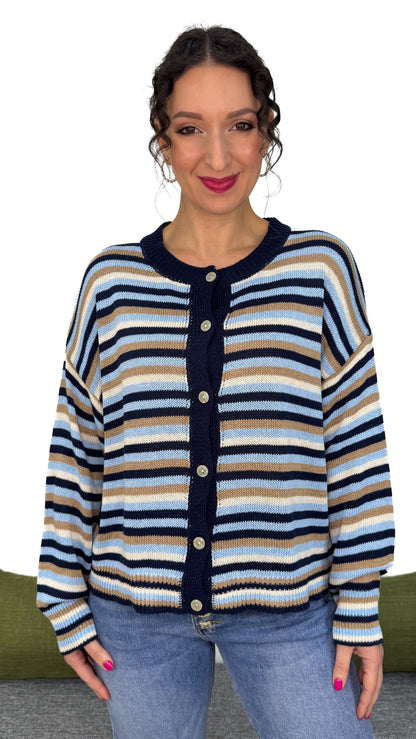 CARDIGAN A RIGHE