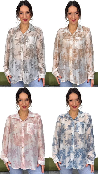 CAMICIA FIORI DI LUCE