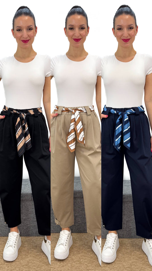 PANTALONE FOULARD