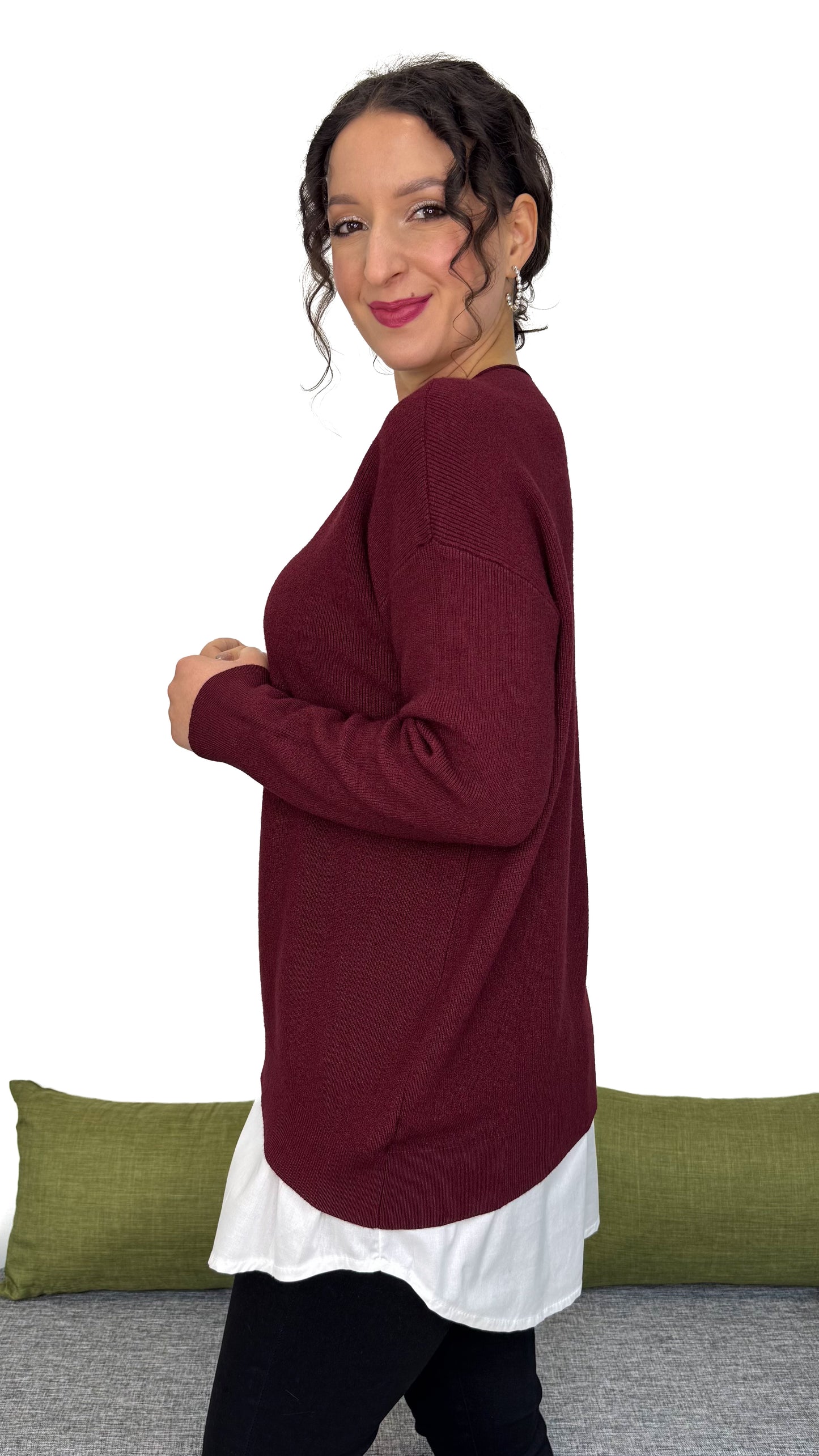 GONNA CAMICIA BIANCA