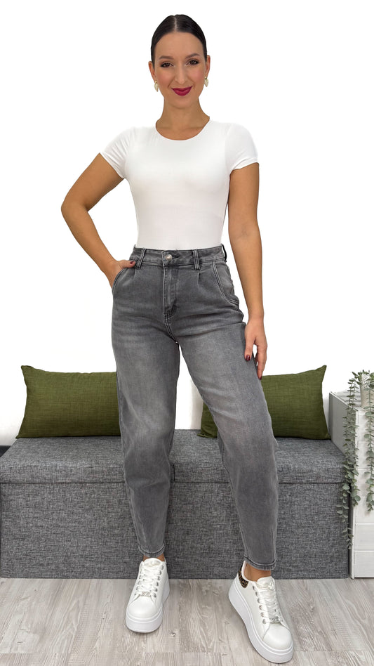 JEANS BALLON GRIGIO