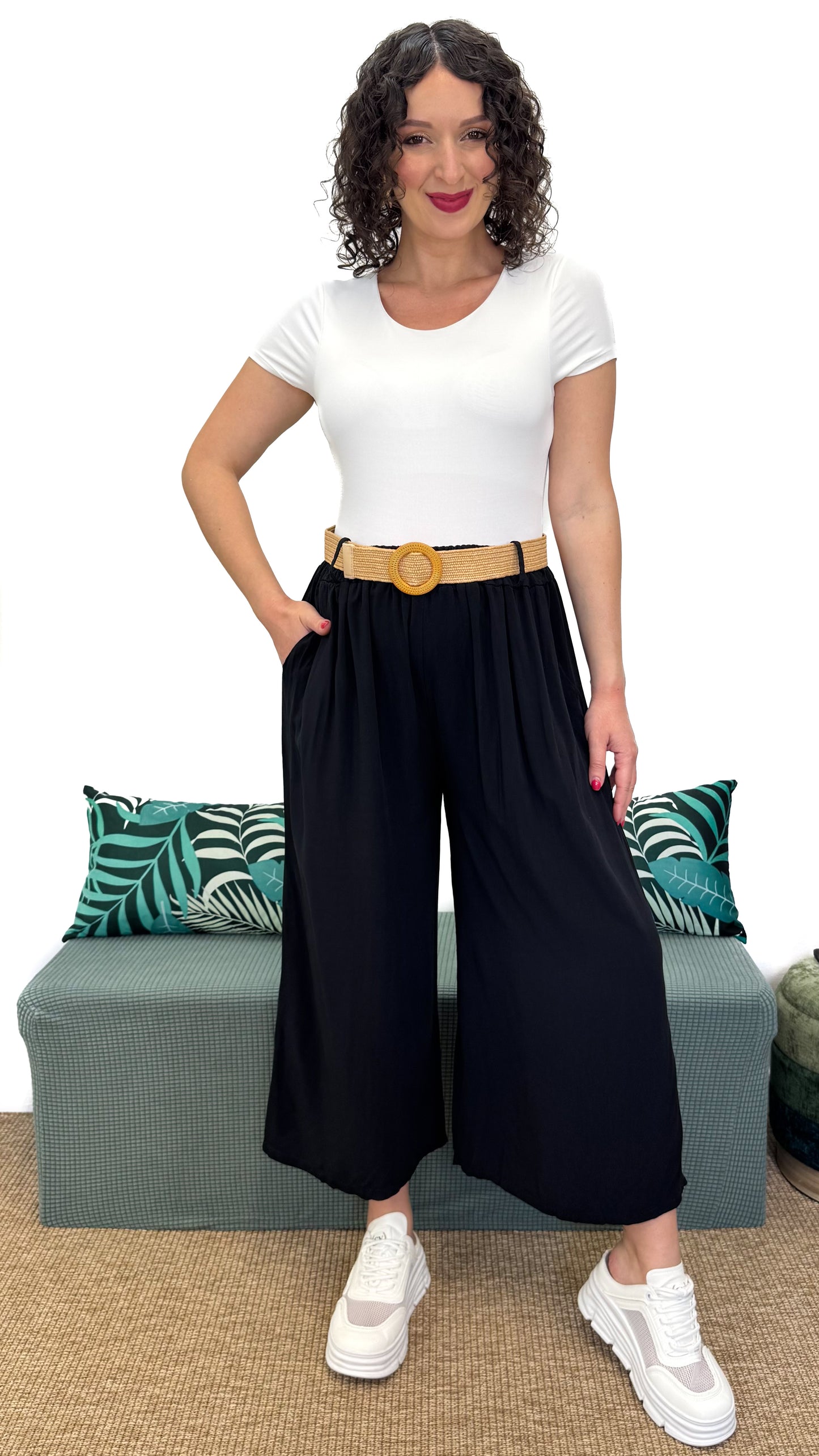 PANTALONE A 3/4 FRESCO
