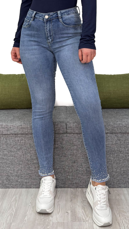 JEANS SKINNY GIOIELLO