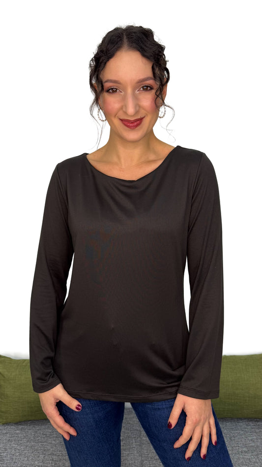 MAGLIA BASIC TINTA UNITA