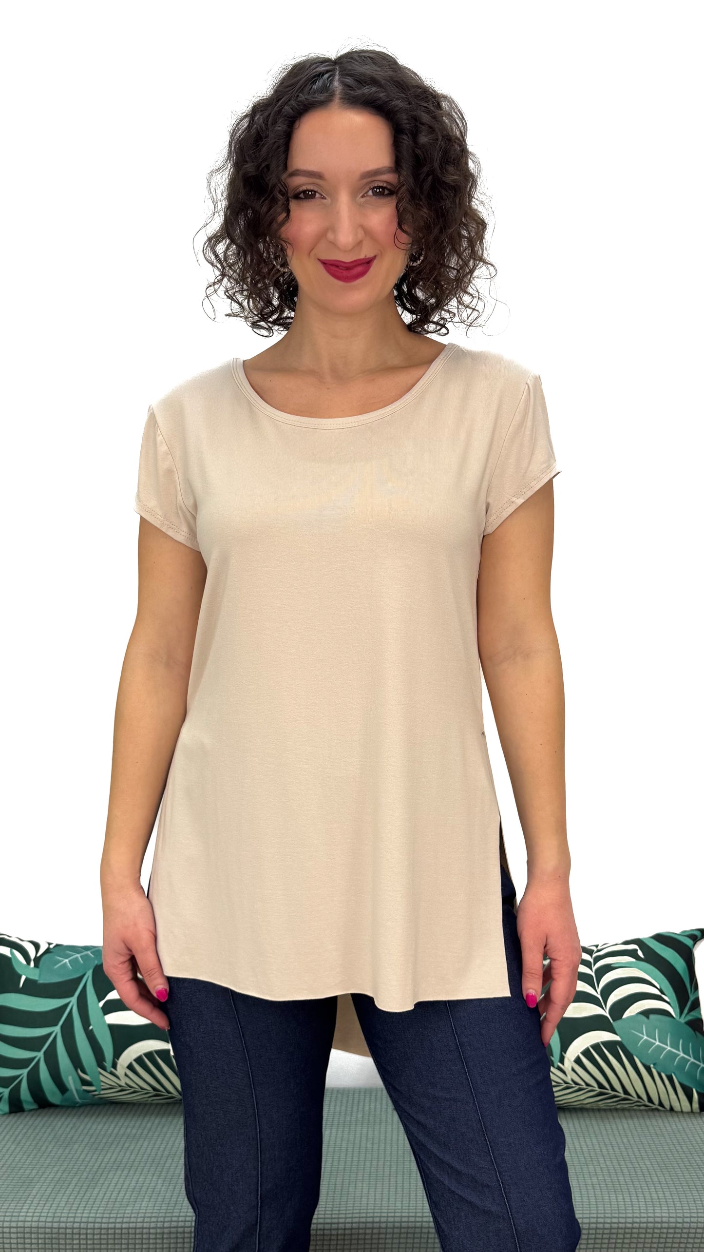 T-SHIRT ASIMMETRICA