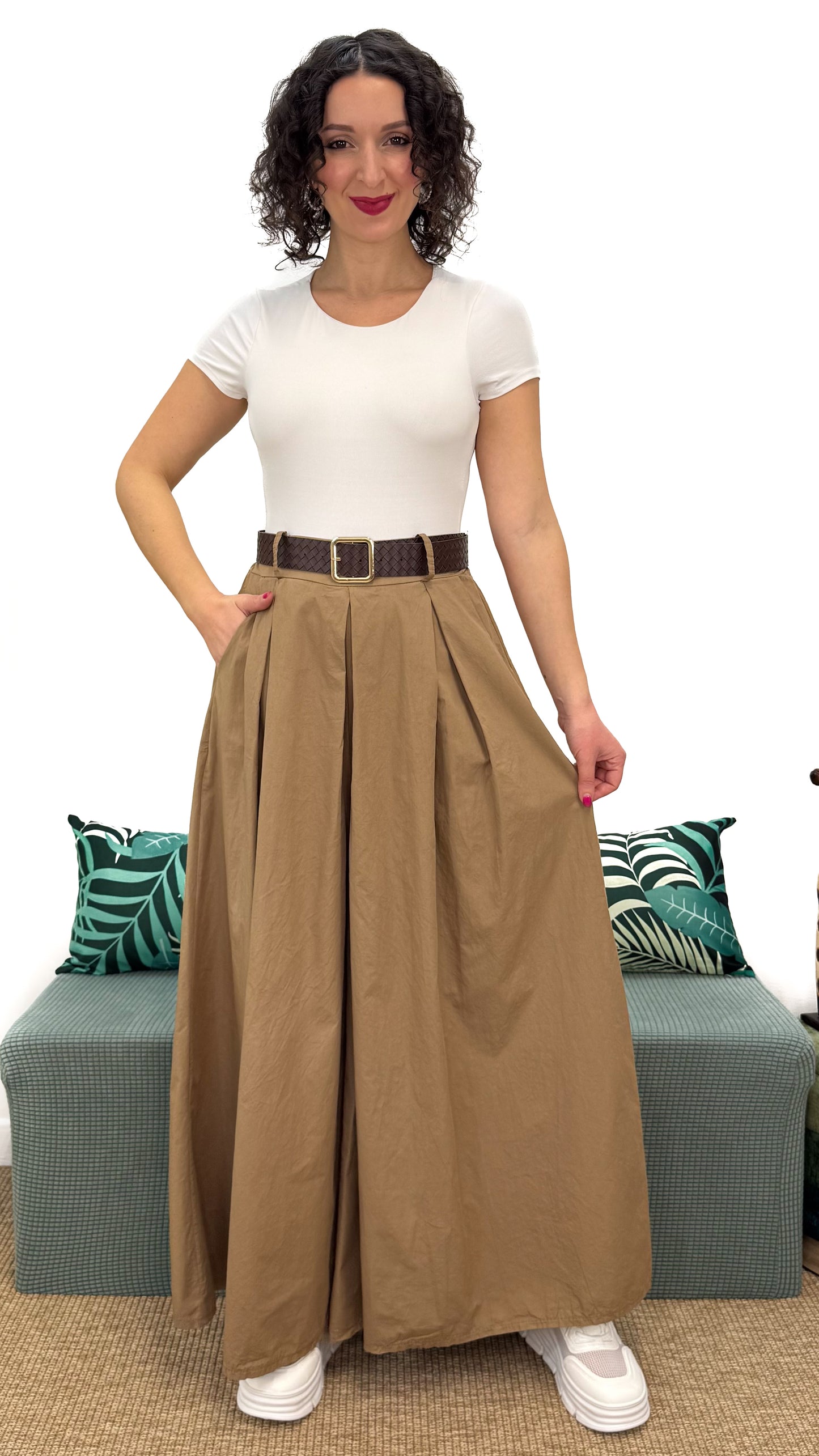PANTAGONNA LUNGO 100% COTONE