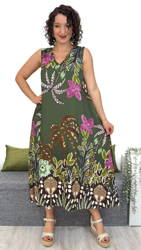 ABITO FANTASIA VERDE MILITARE