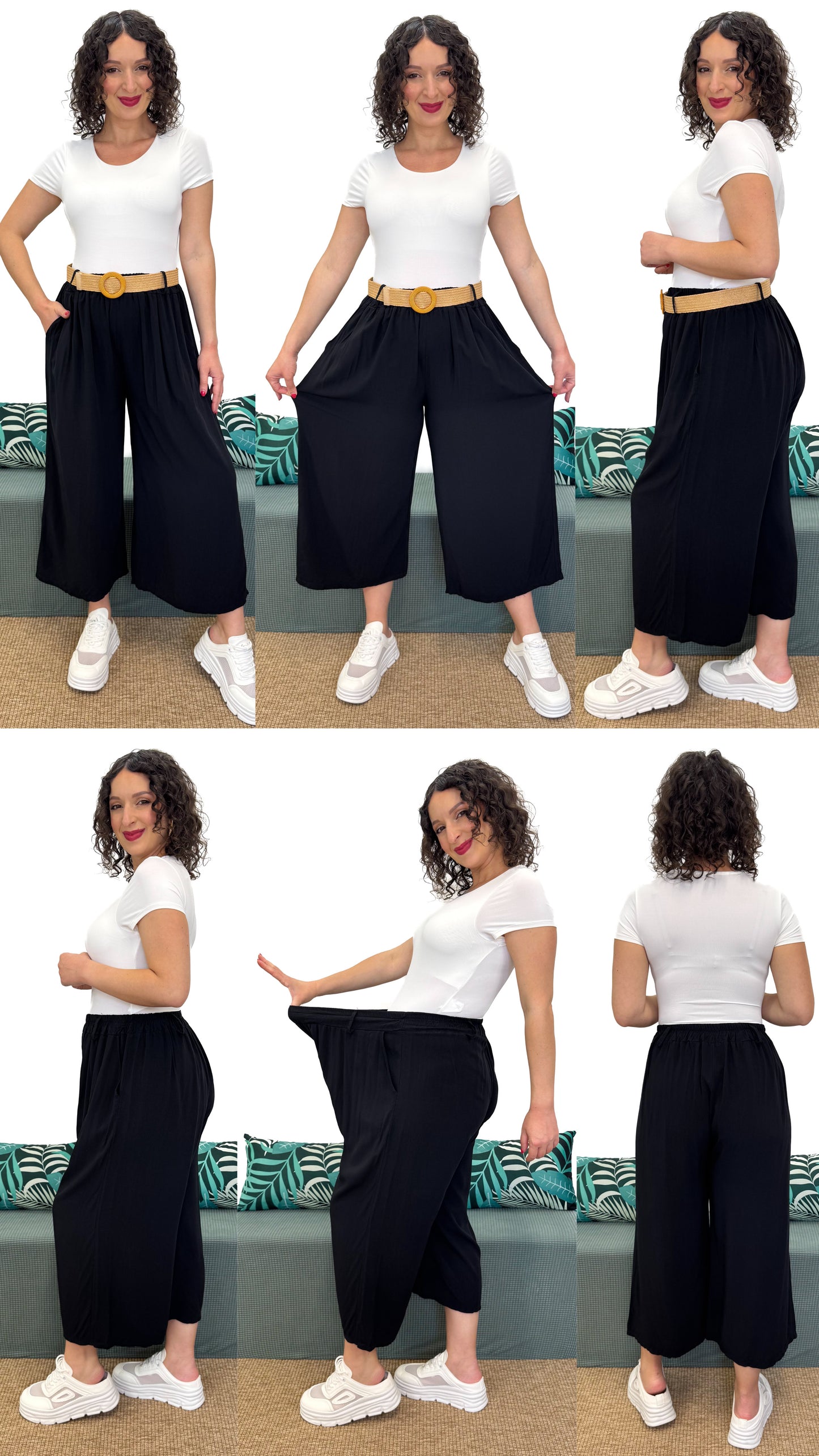 PANTALONE A 3/4 FRESCO