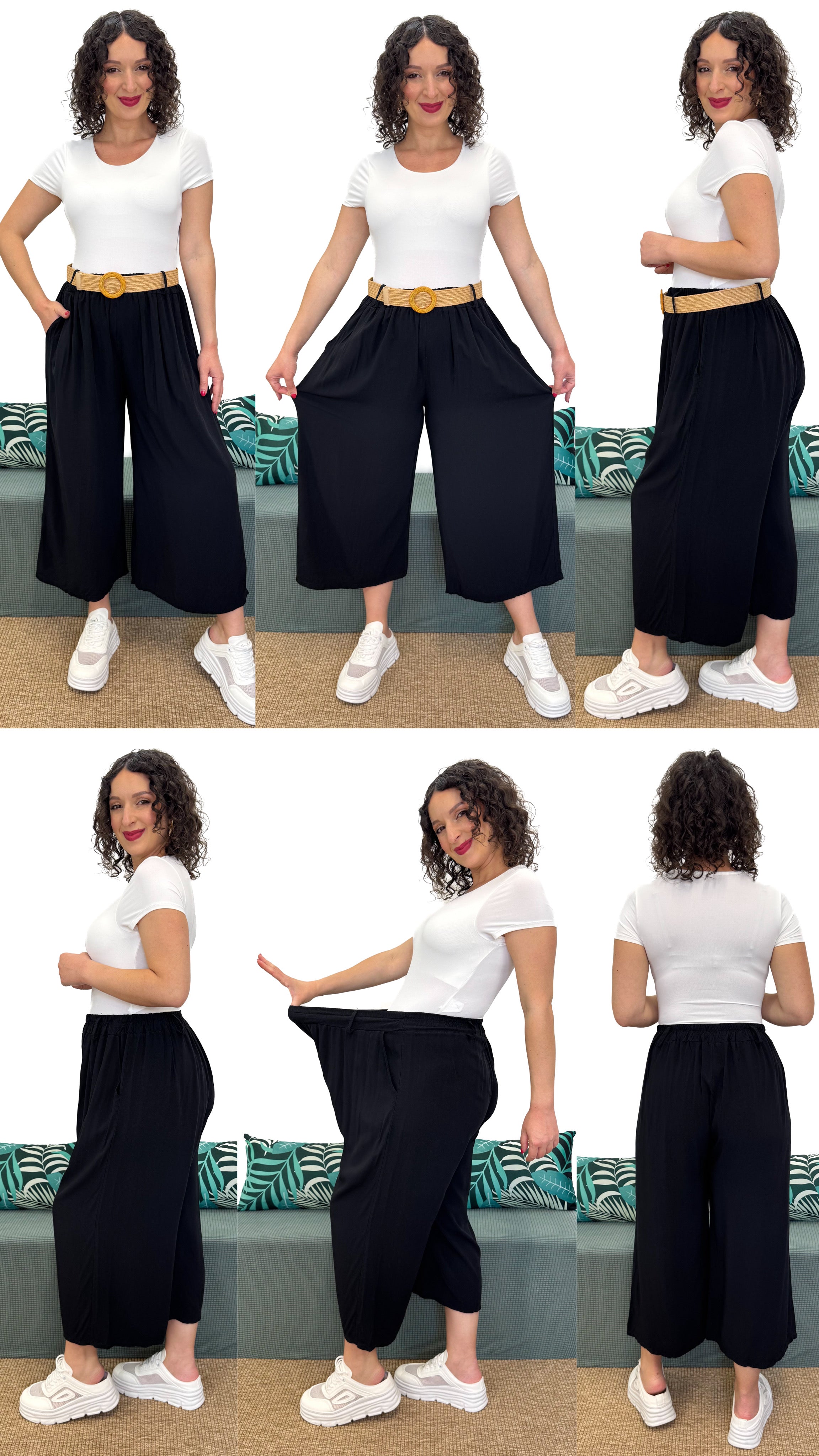 PANTALONE A 3/4 FRESCO