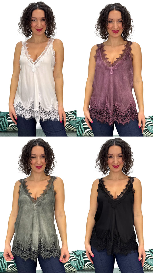 CANOTTA SOTTOGIACCA IN PIZZO