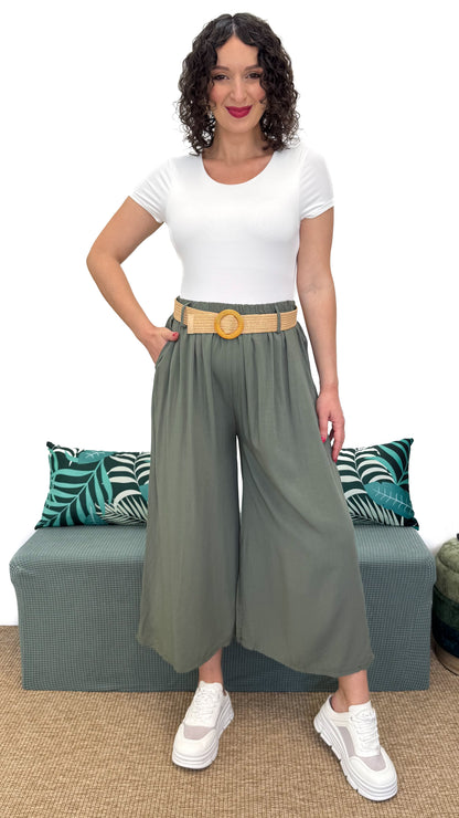 PANTALONE A 3/4 FRESCO