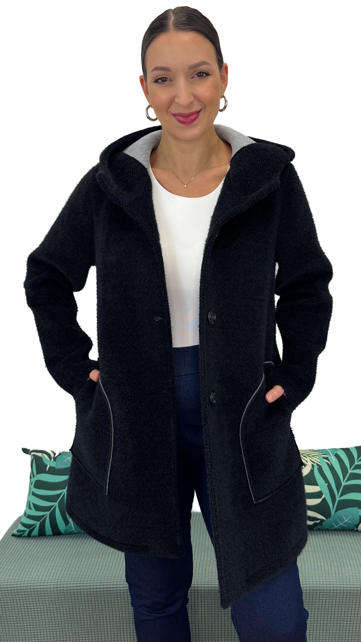 CAPPOTTO SOFFICE EFFETTO CINIGLIA