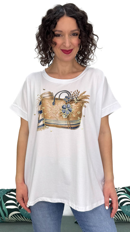 T-SHIRT SUMMER BAG LINEA MORBIDA