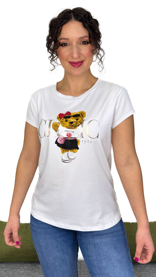 T-SHIRT TEDDY CHIC