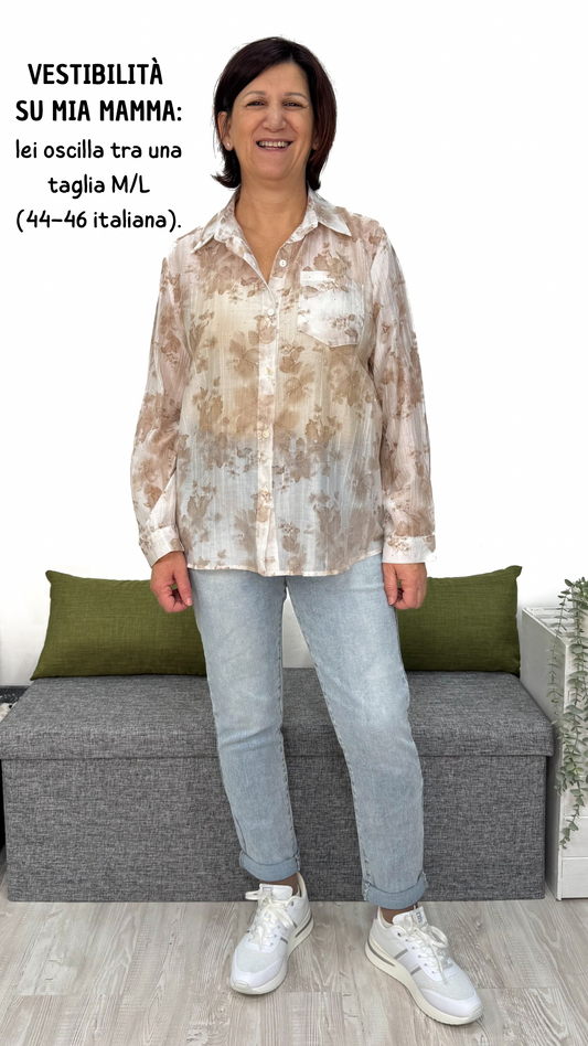 CAMICIA FIORI DI LUCE